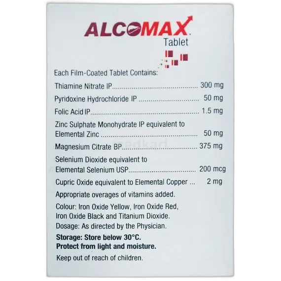 alcomax tablet 10's